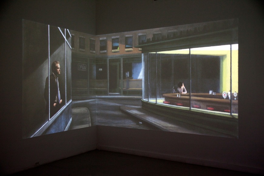 JOYCE Y-J LEE The Wait 2010, video composite, run time: 2:20. Installation view.