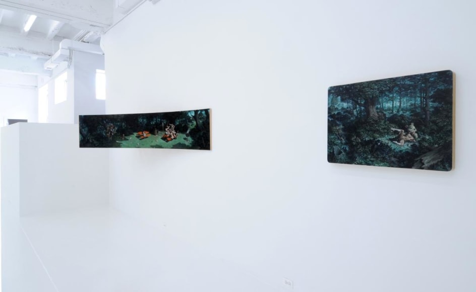 ERIK THOR SANDBERG Reparatory Gestures 2011. Installation view: Conner Contemporary Art.