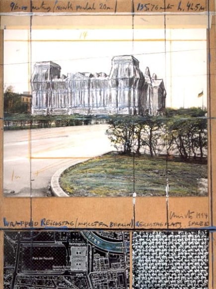 Christo  Wrapped Reichstag, 1986-94