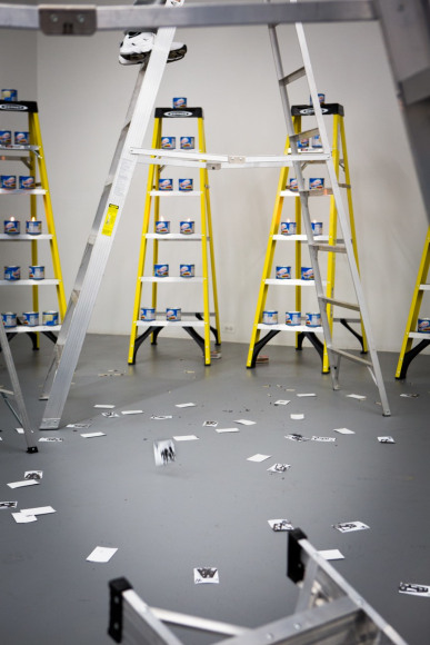 WILMER WILSON IV  Faust in the City  2013, performance. Installation view: CONNERSMITH.