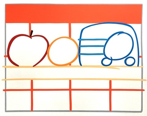 Still Life with Apple, Orange and Radio, 1991