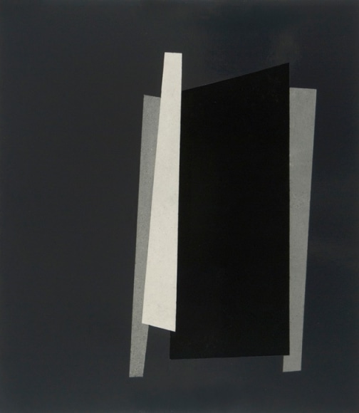 KATE DEMONG Memorial 2009, charred apple wood, apple-wood ash, and oil on panel, 48 x 42 inches