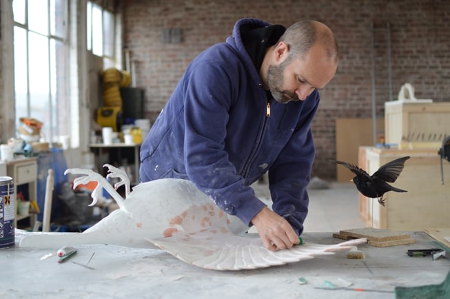 Kenny Hunter   Making Sculpture  Presented by National Galleries of Scotland.