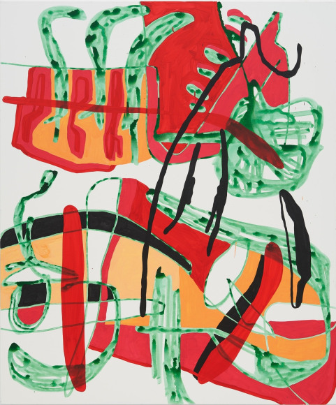 Jana Schröder PERLASYNTHIC MIK SM1, 2023 Acrylic on Canvas 70 7/8 x 59 in 180 x 150 cm (JSR23.015)