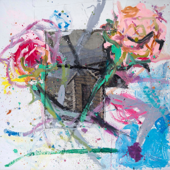 Jorge Galindo PORCHESTER TERRACE, 2019 Oil on canvas 118 x 118 in 300 x 300 cm
