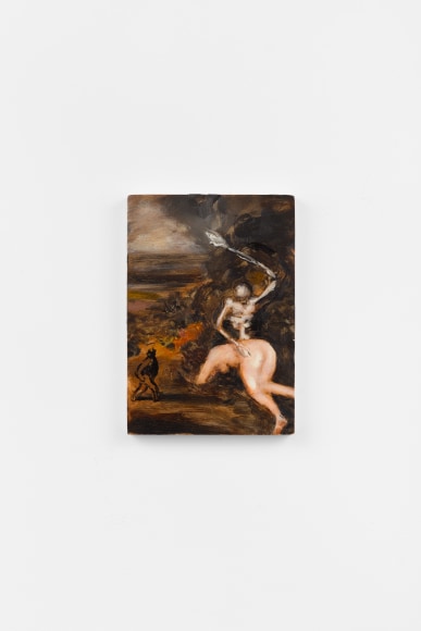 Lisa Ivory
Nobody, 2024
oil on panel
7 1/8 x 5 1/8 in
18 x 13 cm
(LIV24.060)