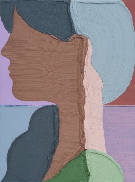 José Lerma Leidy, 2025 Acrylic on burlap 48 x 36 in 121.9 x 91.4 cm (JLE25.003)