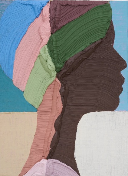 José Lerma Ismaela, 2025 Acrylic on burlap 32 x 24 in 81.3 x 61 cm (JLE25.009)