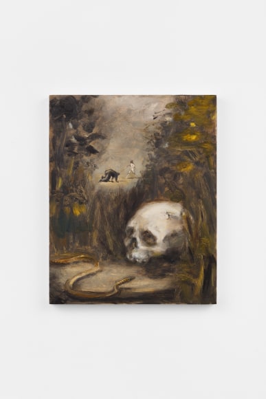 Lisa Ivory
There Is Nothing Like Time, 2024
oil on panel
7 1/8 x 5 1/8 in
18 x 13 cm
(LIV24.087)