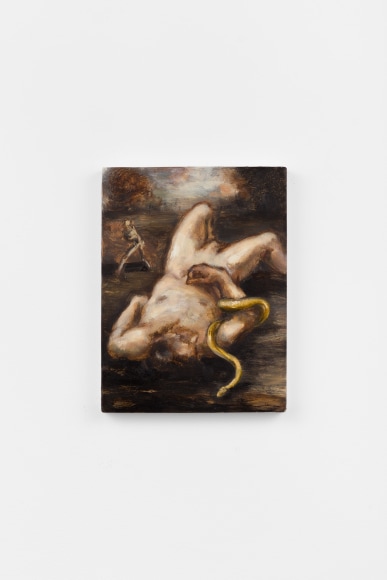 Lisa Ivory
Dreaming Youth, 2024
oil on panel
7 7/8 x 5 7/8 in
20 x 15 cm
(LIV24.033)