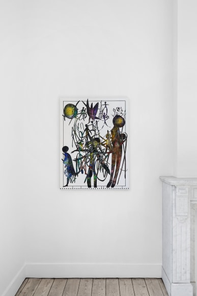 Installation view of Ana Villagomez, Sweet Subterraneans, Nino Mier Gallery, Brussels, April 22 – May 31, 2025