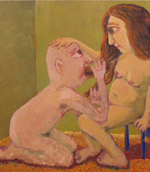 Shanee Roe Oral desire with no Pleasure, 2025 Acrylic and oil on canvas 65 x 57 1/8 in 165 x 145 cm (SRO25.002)