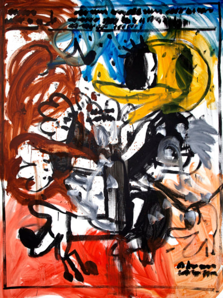 Armen Eloyan, Untitled, 2018, Oil on canvas, 94 1/2 x 70 7/8 in (240 x 180 cm), AE18.001