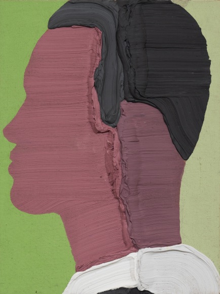 José Lerma Roberto, 2023 Acrylic on burlap 48 x 36 in 121.9 x 91.4 cm (JLE23.024)