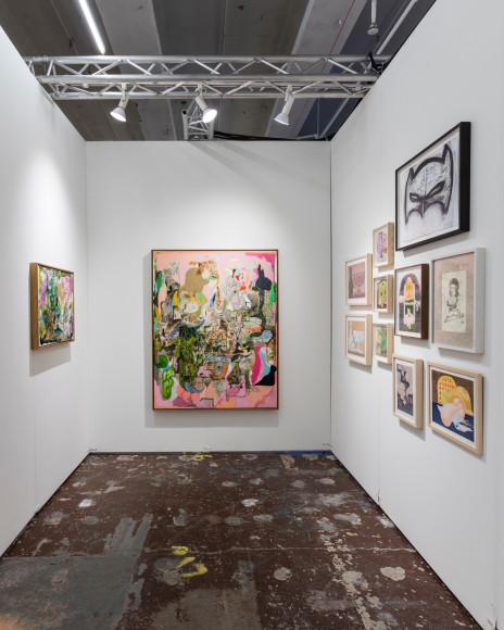 NADA New York, 2017, Installation view; Back view