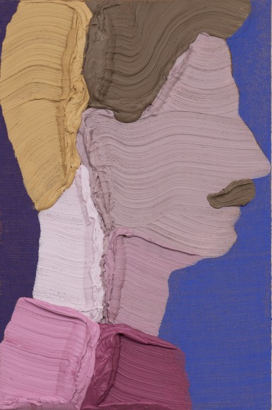 José Lerma Juan Carlos, 2023 Acrylic on burlap 36 x 24 in 91.4 x 61 cm (JLE23.027)