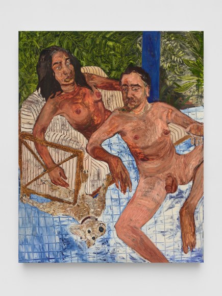 Bernadette Despujols Maria y andres, 2022 Oil on canvas 60 x 48 in 152.4 x 121.9 cm (BDE22.002)