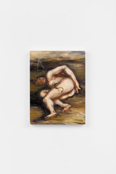 Lisa Ivory
Sleeping Youth, 2024
oil on panel
7 7/8 x 5 7/8 in
20 x 15 cm
(LIV24.076)