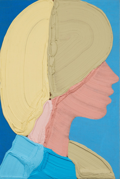 José Lerma Andrea, 2023 Acrylic on burlap 72 x 48 in 182.9 x 121.9 cm (JLE23.019)