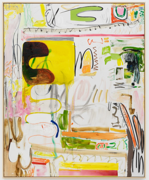 Andreas Breunig, Body Possibility 19, 2020. Oil, graphite, charcoal on canvas, 82 5/8 x 66 7/8 in, 210 x 170 cm (ABR20.006)