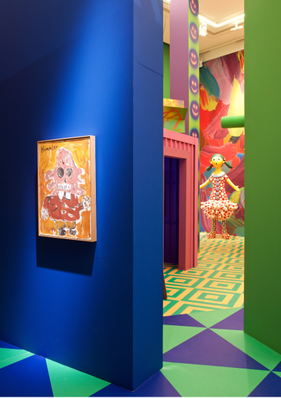 Andr&eacute; Butzer Untitled (Himmler), Installation View at Phillips London