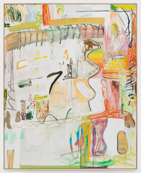 Andreas Breunig, Body Possibility 36, 2020. Oil, graphite, charcoal on canvas, 98 3/8 x 78 3/4 in, 250 x 200 cm (ABR20.008)