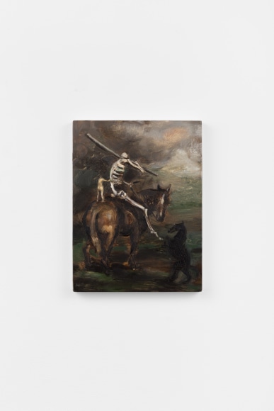 Lisa Ivory
Ordinary Monsters, 2024
oil on panel
7 7/8 x 5 7/8 in
20 x 15 cm
(LIV24.062)