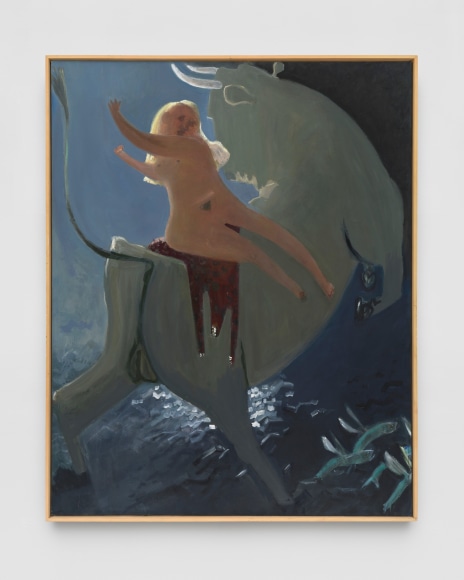 Kyle Staver Europa and the Flying Fish, 2011 Oil on canvas 68 x 54 in 172.7 x 137.2 cm (KST22.004)