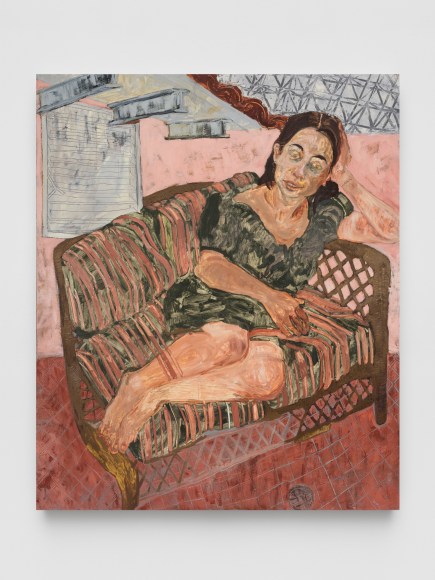 Bernadette Despujols María Elena en Cambimas, 2022 Oil on canvas 72 x 60 in 182.9 x 152.4 cm (BDE22.006)