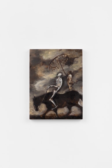Lisa Ivory
On You, I See The Glory, 2024
Oil on panel
7 7/8 x 5 7/8 in
20 x 15 cm
(LIV24.105)