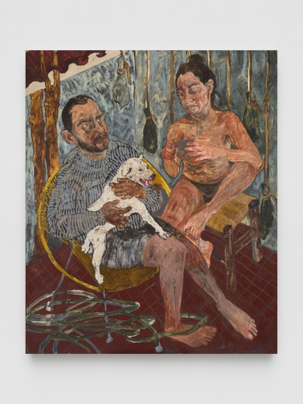 Bernadette Despujols Ahorcaditos de Sigfredo, 2022 Oil on canvas 72 x 60 in 182.9 x 152.4 cm (BDE22.007)