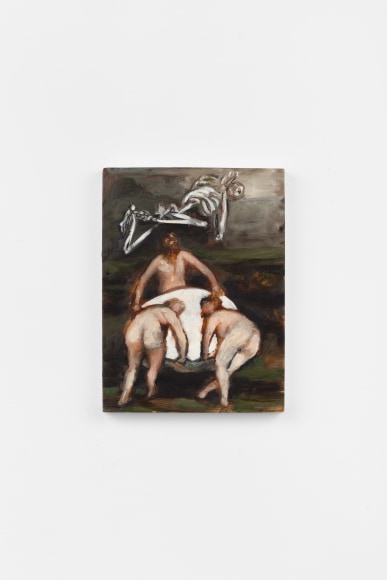 Lisa Ivory
Birthday Torments, 2024
oil on panel
7 7/8 x 5 7/8 in
20 x 15 cm
(LIV24.021)