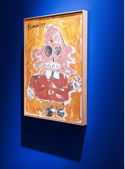 Andr&eacute; Butzer Untitled (Himmler), Installation View 2 at Phillips London