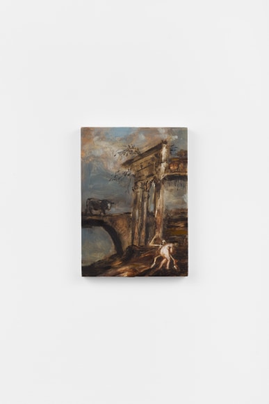 Lisa Ivory
Bridge Of Sighs, 2024
oil on panel
7 1/8 x 5 1/8 in
18 x 13 cm
(LIV24.024)