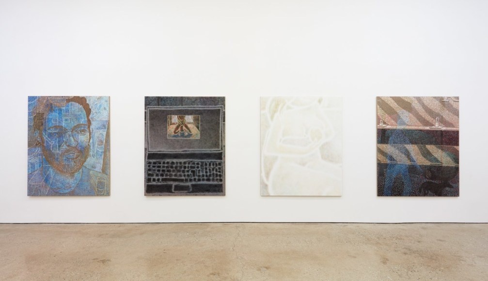 Installation View of &quot;P.J.B.&quot;, &quot;F.S.&quot;, &quot;G.F.B.&quot;, and  &quot;R.E.F&quot;