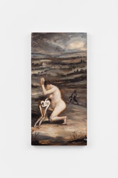 Lisa Ivory
What Is Worth Wanting, 2024
oil on panel
12 1/4 x 5 7/8 in
31 x 15 cm
(LIV24.094)