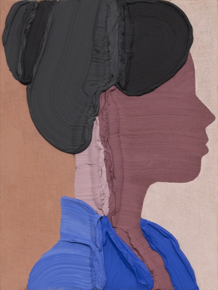 José Lerma Darlana, 2023 Acrylic on burlap 48 x 36 in 121.9 x 91.4 cm (JLE23.025)