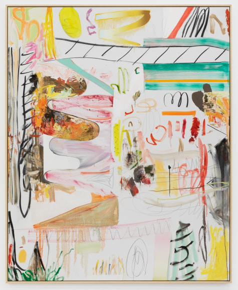 Andreas Breunig Body Possibility 2, 2020 Oil, graphite, charcoal on canvas 82 5/8 x 66 7/8 in 210 x 170 cm (ABR20.002)
