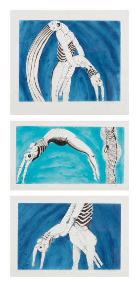 Triptych for the Red Room, 1994