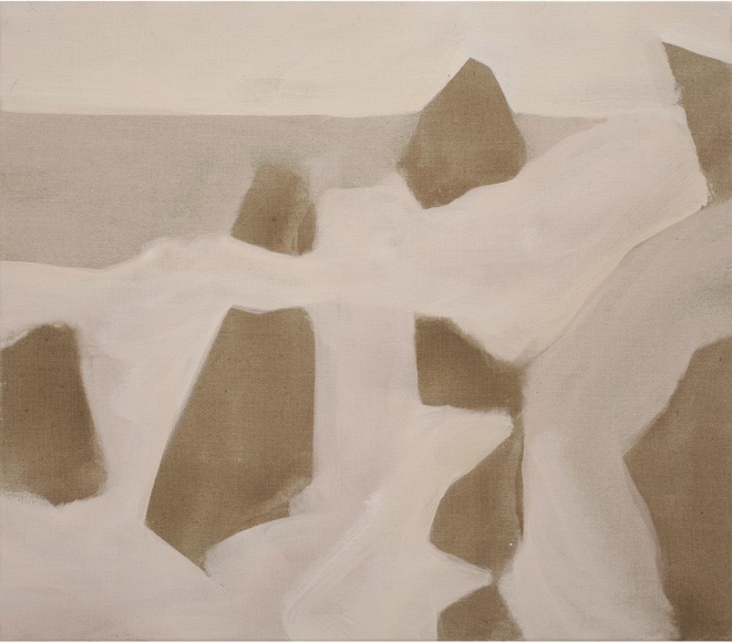 Untitled, 2014 Egg tempera on linen