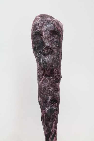 "Bog-Piper", 2012 Copper, paper, papier-maché, wood