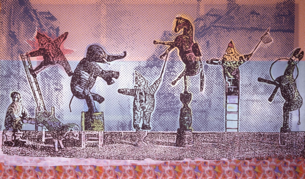Sigmar Polke, Circus Figures, 2005