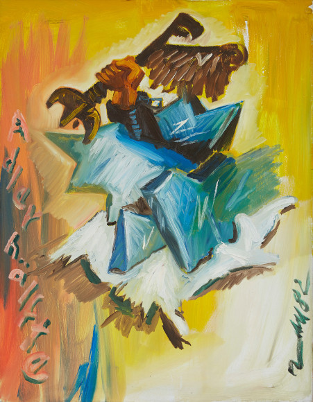 "Adlerhälfte (Half an Eagle)", 1982