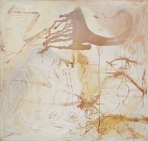 &quot;Untitled&quot;, 1990 Silver nitrate, silver bromide, silver sulfate, dammar varnish on linen