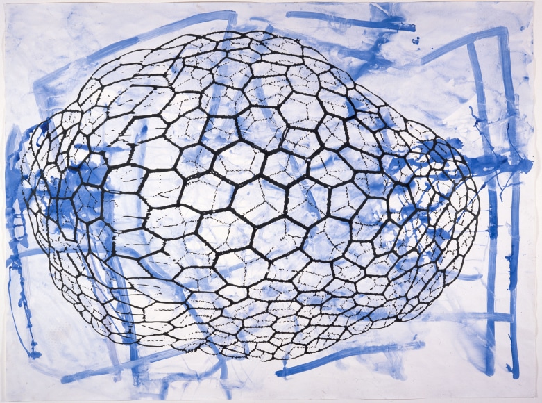 "Untitled", 1998 Mixed media on paper