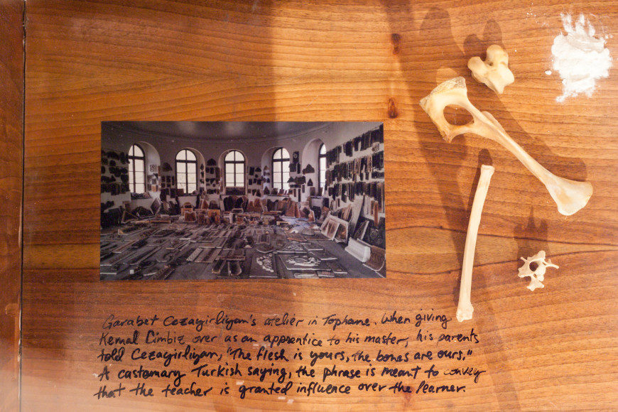 Michael Rakowitz,&nbsp;The Flesh Is Yours, The Bones Are Ours, 2015, Installation view at&nbsp;Galata Greek Primary School, 14th Istanbul Biennial, Turkey, 2015