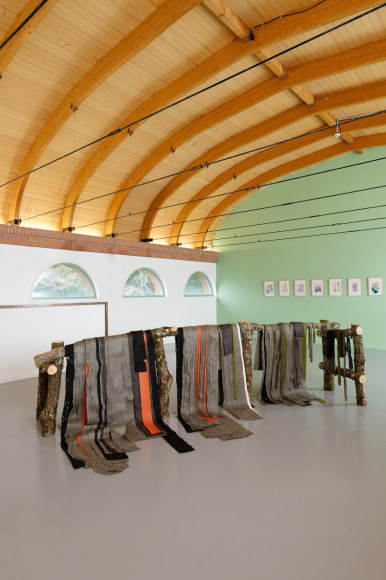 Hera&nbsp;B&uuml;y&uuml;ktaşcıyan,&nbsp;Resonant Grounds, Installation view at CIAP Vassivi&egrave;re, 2023