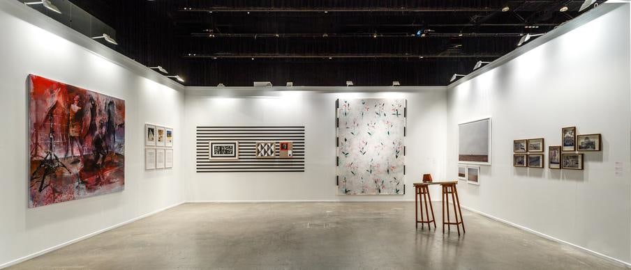 Installation view of Green Art Gallery, Dubai&nbsp;at Art Dubai, 2016