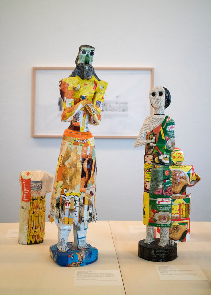 Michael Rakowitz. Imperfect Binding, Installation view at Castello di Rivoli Museo d&rsquo;Arte Contemporanea, Turin, Italy, 2019