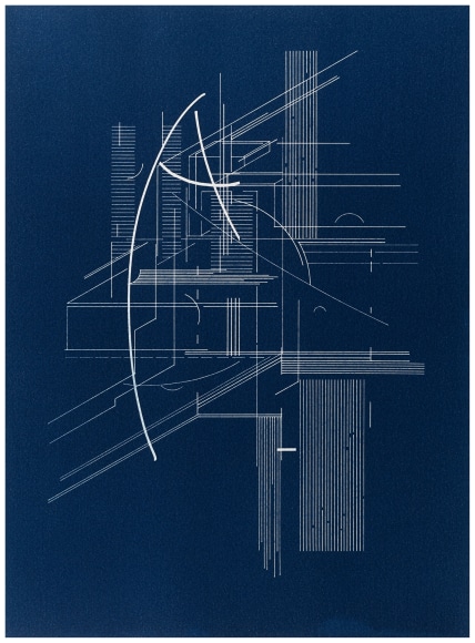 Seher Shah and Randhir Singh, Studies in Form, Flatlands Blueprints (detail), 2018